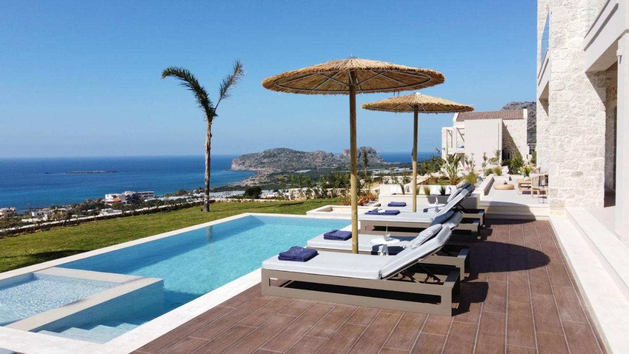 Cielo E Mare Villas I "Free" Heated Pools & Seaview Falasarna Extérieur photo