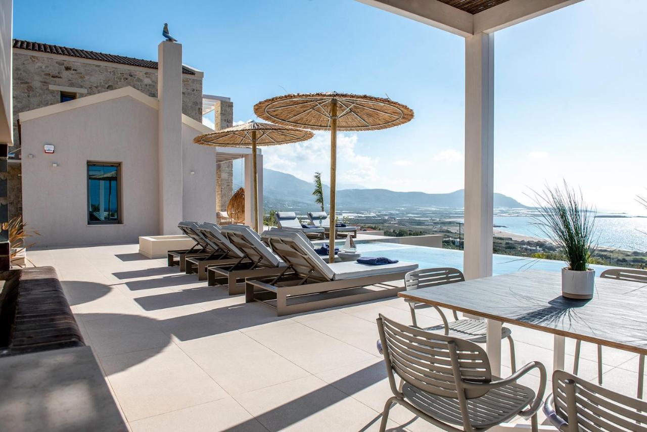 Cielo E Mare Villas I "Free" Heated Pools & Seaview Falasarna Extérieur photo