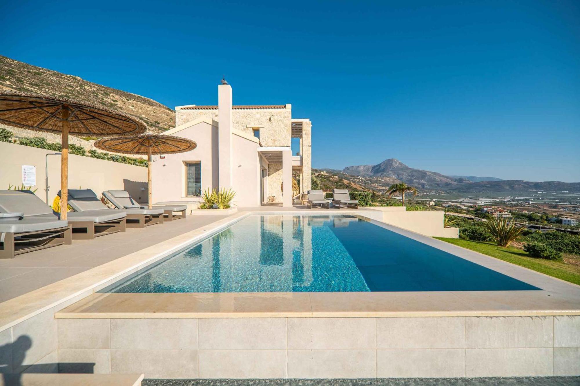 Cielo E Mare Villas I "Free" Heated Pools & Seaview Falasarna Extérieur photo