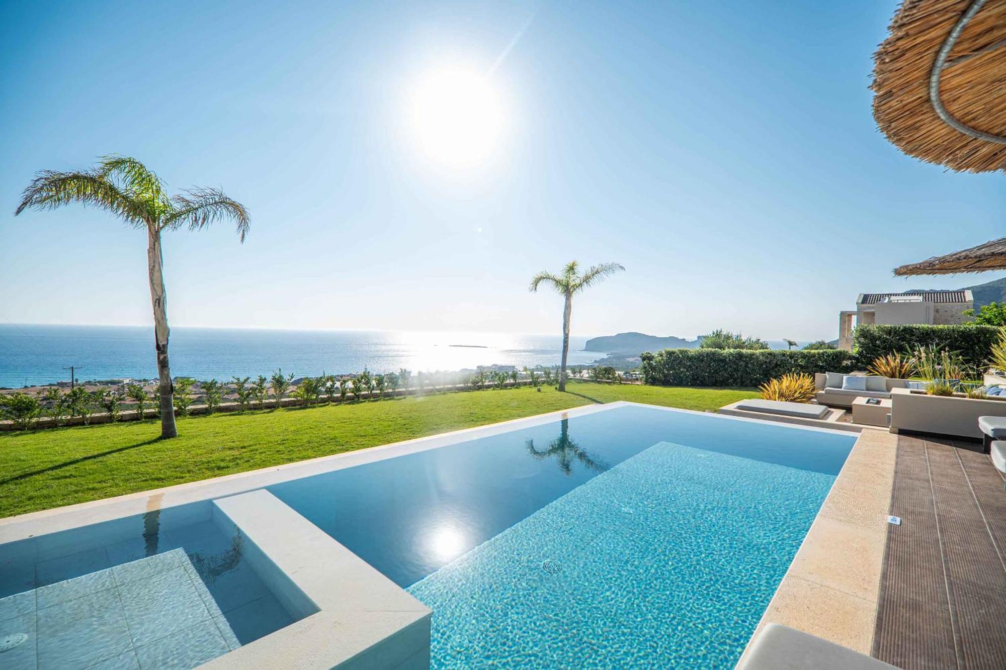 Cielo E Mare Villas I "Free" Heated Pools & Seaview Falasarna Extérieur photo