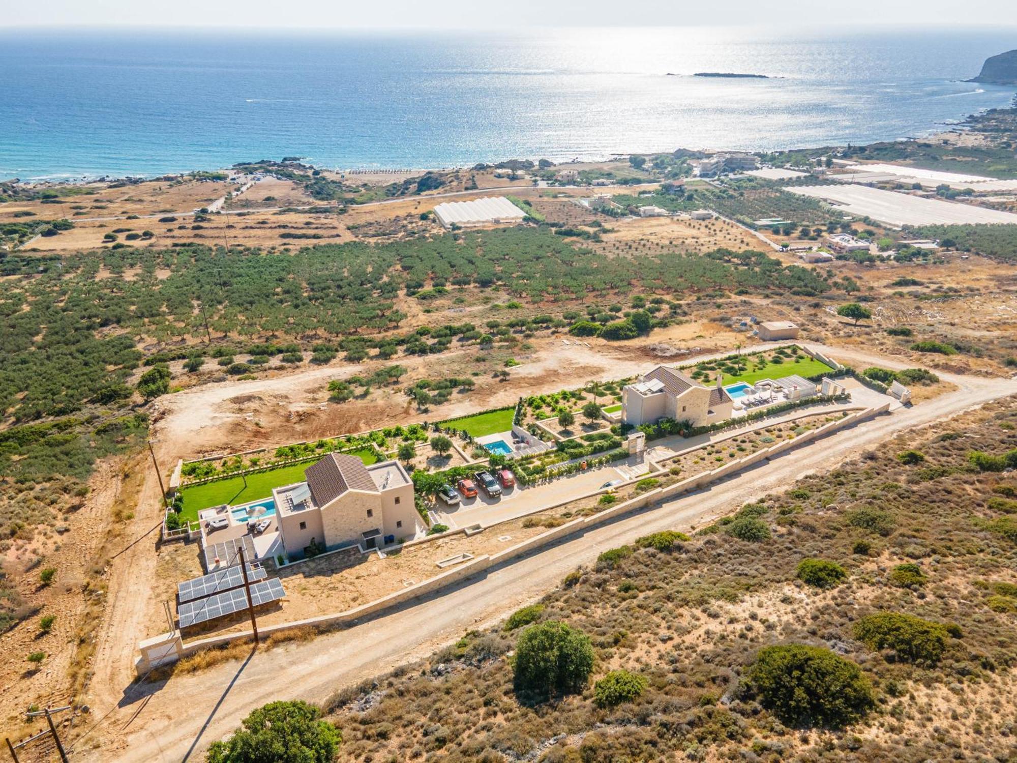 Cielo E Mare Villas I "Free" Heated Pools & Seaview Falasarna Extérieur photo